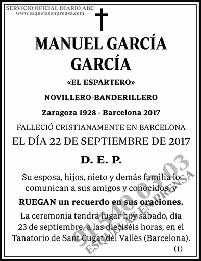 Manuel García García